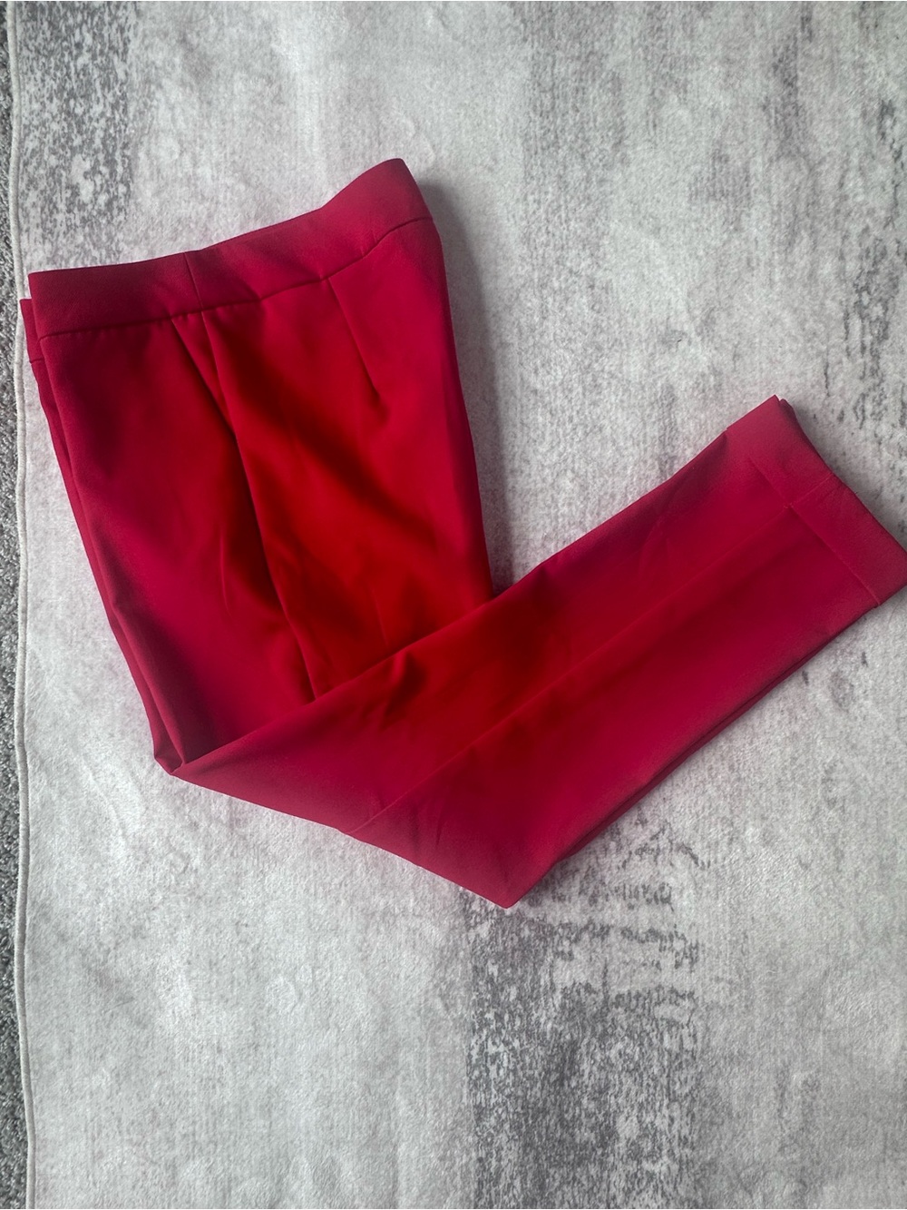 ❤️ bebe Red Tailored Pants – Size 8